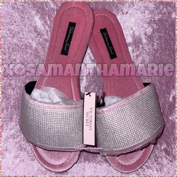 VS Velvet Bling Slides ✨ - Picture 2 of 11